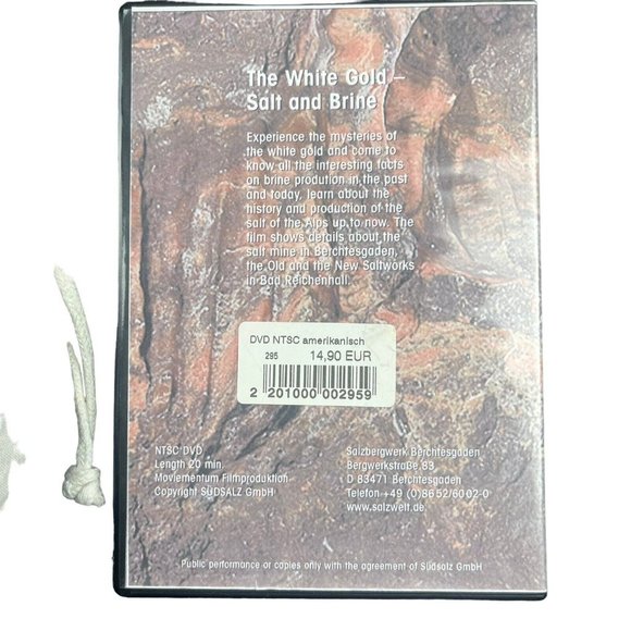 Salt Stones From Berchtesgaden Mines In Bavarian Alps 250 Millions Years Old Bag - Picture 6 of 8